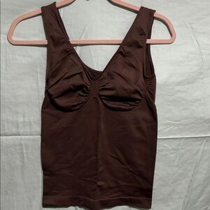 Brown Shapewear Tank Top